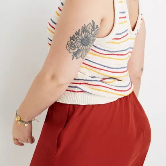 Madewell Pants - Madewell Pull-On Shorts Dark Cinnabar (XL)